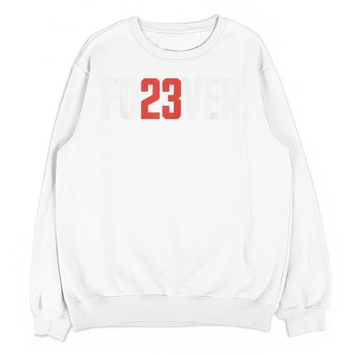 FO23VER Trendy Number 23 Baseball Team Sport For Women Men Unisex Sweatshirt - Sportilla