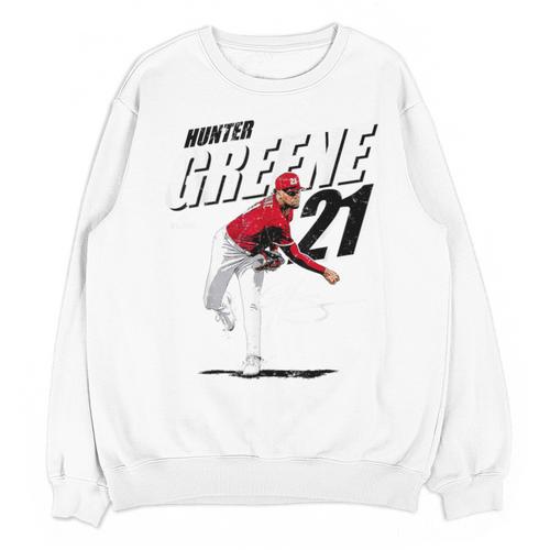 Hunter Greene Cincinnati MLB Baseball Players MLBHGR204M Unisex Sweatshirt - Sportilla