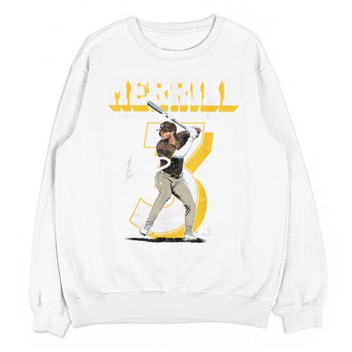 Jackson Merrill San Diego MLB Baseball Player MLBJME201M Unisex Sweatshirt - Sportilla
