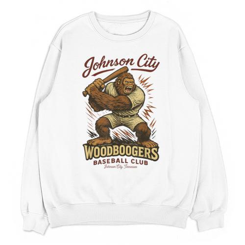 Johnson City Woodboogers Retro Baseball Club Unisex Sweatshirt - Sportilla
