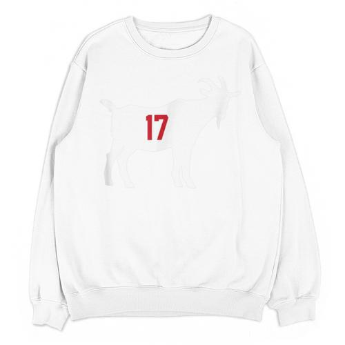 Lovers Baseball Goat 17 Apparel Men Women Kids Unisex Sweatshirt - Sportilla