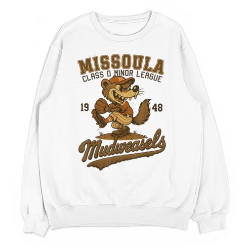 Missoula Mudweasels Retro Minor League Baseball Unisex Sweatshirt - Sportilla
