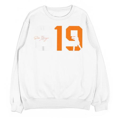 Retro San Diego 619 Vintage 90's Baseball Sports Style Lover Unisex Sweatshirt - Sportilla