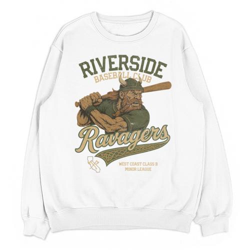 Riverside Ravagers Retro Minor League Baseball Unisex Sweatshirt - Sportilla