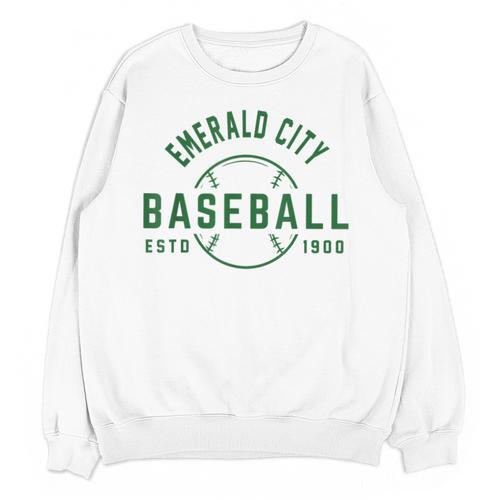 Wizard Of Oz Emerald City Baseball Costume Halloween Unisex Sweatshirt - Sportilla