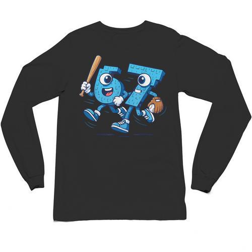 67 Six Seven Italian Brainrot Kid Baseball 67 Meme Christmas Unisex Long Sleeve T-Shirt - Sportilla