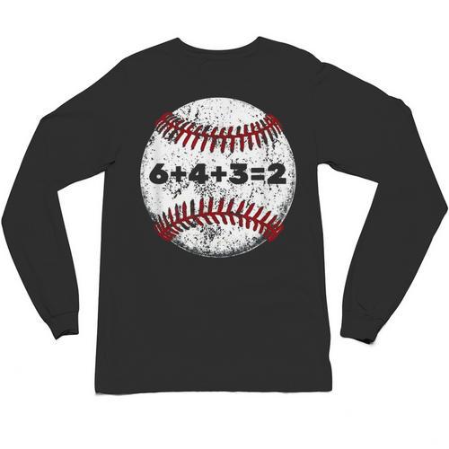 Baseball Red Stitches Sport Graphic 6432 Unisex Long Sleeve T-Shirt - Sportilla
