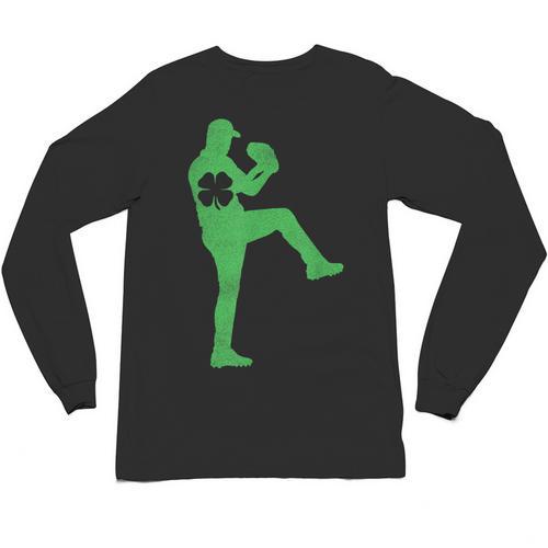 Baseball Shamrock St Patrick's Day Saint Paddy's Unisex Long Sleeve T-Shirt - Sportilla