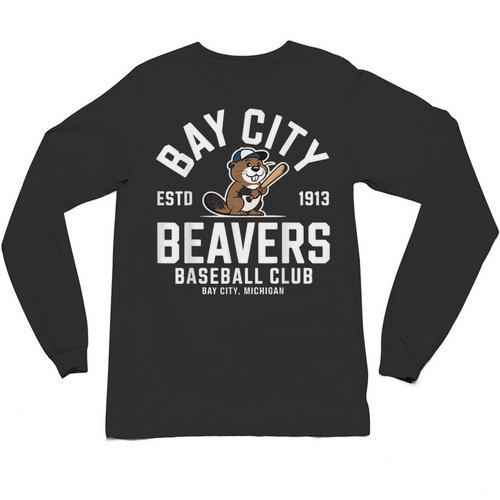 Bay City Beavers Baseball Club Estd 1913 Unisex Long Sleeve T-Shirt - Sportilla