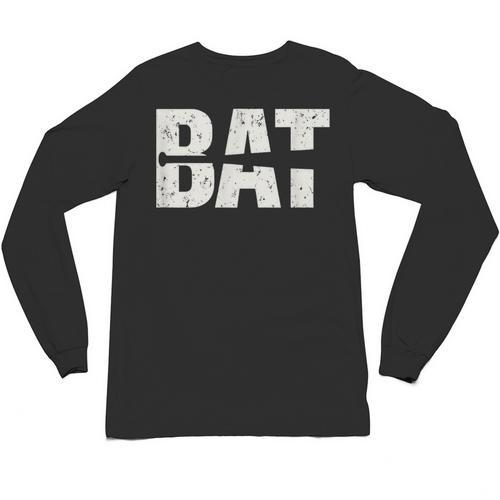 Cool Bat Dad Baseball Tee Women Kids Unisex Long Sleeve T-Shirt - Sportilla