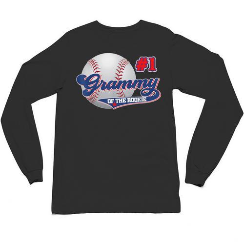 Grammy Rookie Of Year 1st Birthday Baseball Theme Matching Unisex Long Sleeve T-Shirt - Sportilla