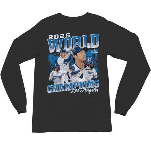 Shohei Ohtani 2025 Los Angeles Baseball Champions MLBPA Unisex Long Sleeve T-Shirt - Sportilla
