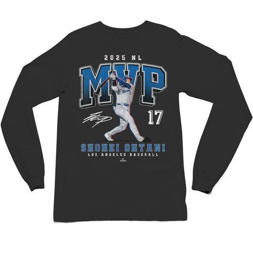 Shohei Ohtani 2025 NL MVP Los Angeles Baseball MLBPA Unisex Long Sleeve T-Shirt - Sportilla