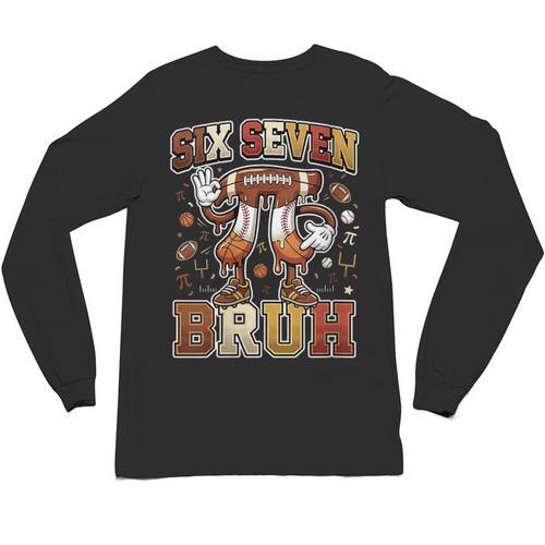 Women's Six Seven 67 Happy Pi Day 314 Football Basketball Baseball Unisex Long Sleeve T-Shirt - Sportilla