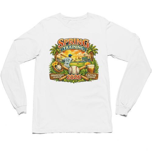 Awesome Spring Trainings 2026 Baseball Arizona Florida Unisex Long Sleeve T-Shirt - Sportilla