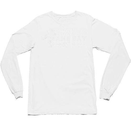 Baseball Pitcher Game Day Team Sport Player Coach Family Fan Premium Tri-Blend Unisex Long Sleeve T-Shirt - Sportilla