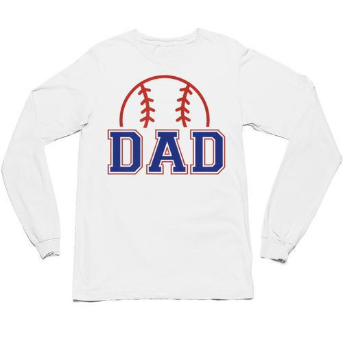 Dad Of Rookie 1st Birthday Baseball Boy Family Matching Unisex Long Sleeve T-Shirt - Sportilla