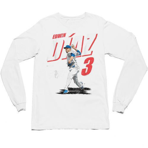 Edwin Diaz Los Angeles D Baseball Players MLBEDD204M Unisex Long Sleeve T-Shirt - Sportilla