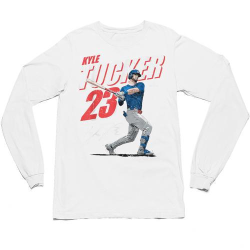 Kyle Tucker Los Angeles D Baseball Players MLBKYT204M Unisex Long Sleeve T-Shirt - Sportilla