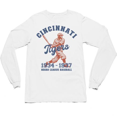 Negro League Baseball History Month Cincinnati Ohio Unisex Long Sleeve T-Shirt - Sportilla