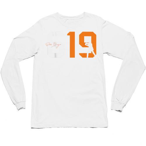 Retro San Diego 619 Vintage 90's Baseball Sports Style Lover Unisex Long Sleeve T-Shirt - Sportilla
