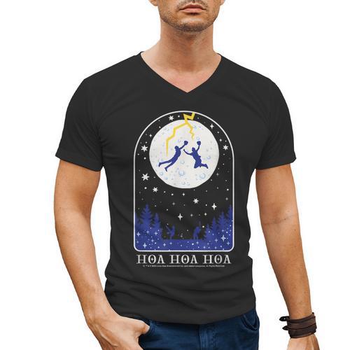 Twilight HOA HOA HOA Vampire Baseball Moonlight Movie Men's V-Neck T-Shirt - Sportilla