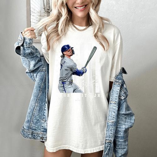 Show Your Pride Bobby WITT Jr Kansas City Baseball MLBPA Women's Comfort Colors T-Shirt - Sportilla