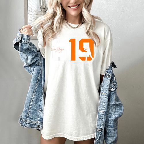 Retro San Diego 619 Vintage 90's Baseball Sports Style Lover Women's Comfort Colors T-Shirt - Sportilla