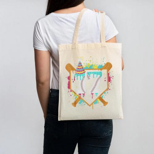 17th Birthday Baseball Drip Number 17 Year Old Birthday Boy Canvas Tote Bag - Sportilla