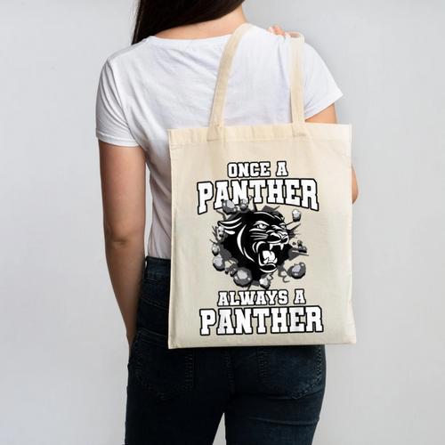 Always A Panther Back To School Spirit Canvas Tote Bag - Savourry