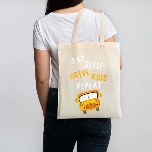 Back To School Bus Driver Appreciation Thank You Quote Canvas Tote Bag - Savourry