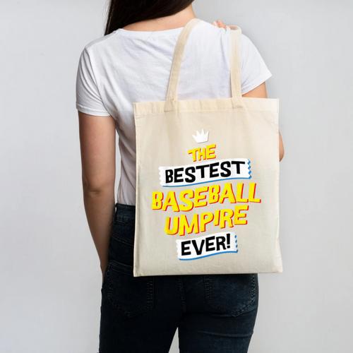 Best Baseball Umpire Job Occupation Canvas Tote Bag - Sportilla