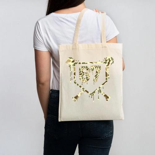 Camo Baseball Ice Cream Drip Number 67 Player 67th Birthday Canvas Tote Bag - Sportilla