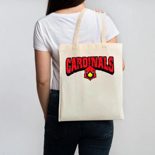 Cardinals Back To School Spirit R Canvas Tote Bag - Savourry