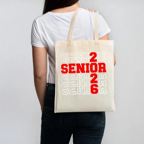 Class Of 2026 Senior Back To School 2026 Graduation 2026 Canvas Tote Bag - Savourry