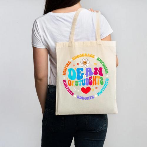 Dean Of Students Appreciation Week Back To School Canvas Tote Bag - Savourry