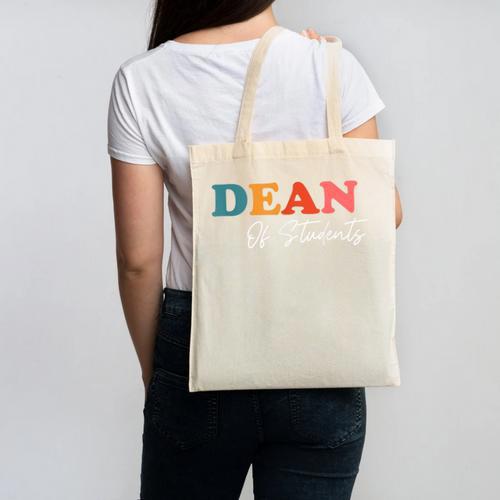 Dean Of Students Boho Cute Back To School Dean Canvas Tote Bag - Savourry