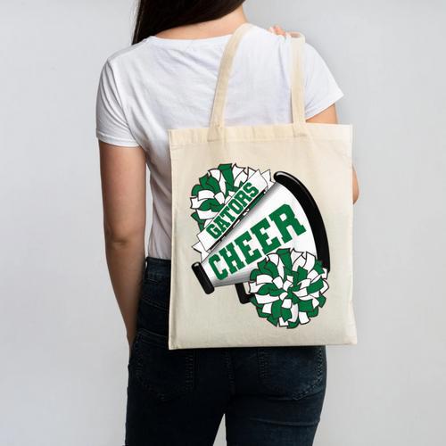 Gators Cheer Back To School Cheerleading Spirit G Canvas Tote Bag - Savourry