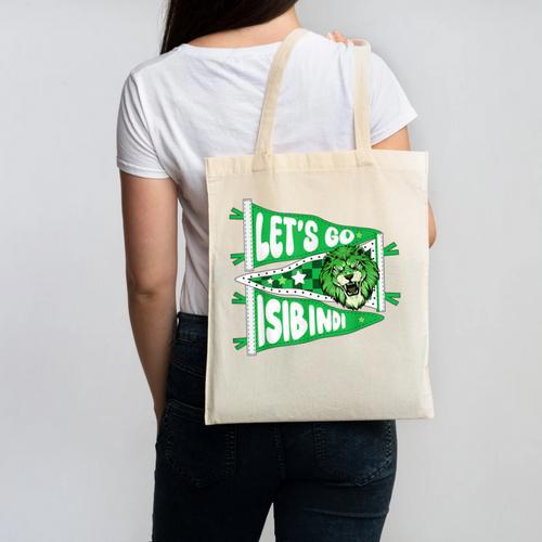 Let's Go Isibindi Courage Back To School Spirit Canvas Tote Bag - Savourry