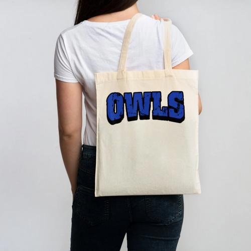 Owls Back To School Spirit B Canvas Tote Bag - Savourry