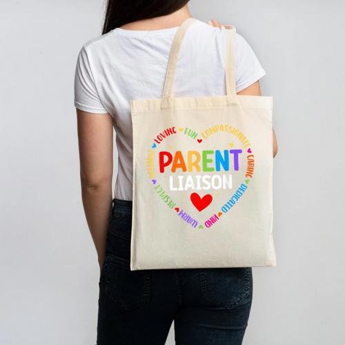 Parent Liaison Appreciation Week Back To School PTA Canvas Tote Bag - Savourry