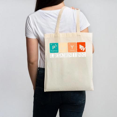 Retro Play Is Learning Back To School First Day Of School Canvas Tote Bag - Savourry