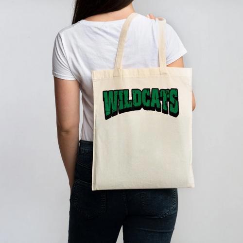 Wildcats Back To School Spirit G Canvas Tote Bag - Savourry