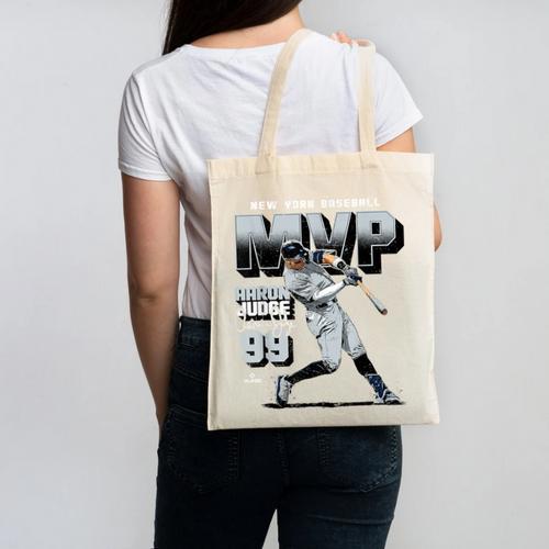 Aaron Judge New York Y Baseball 2025 AL MVP MLBAJMVPM Canvas Tote Bag - Sportilla