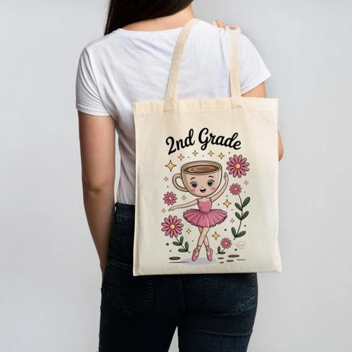 Back To School Italian Brainrot Second Grade Performance Canvas Tote Bag - Savourry