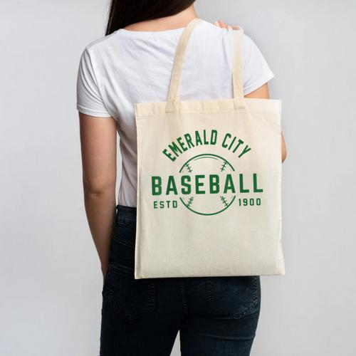 Wizard Of Oz Emerald City Baseball Costume Halloween Canvas Tote Bag - Sportilla