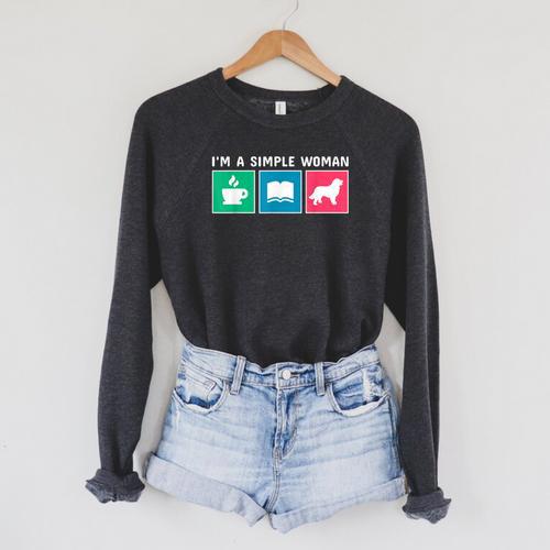 Coffee Books And Bernese Mountain Dog Men Women Kids Raglan Sleeve Sweatshirt - Bookorys DE