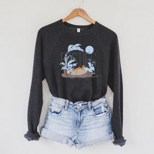 Disney The Jungle Book Besties Raglan Sleeve Sweatshirt - Bookorys DE