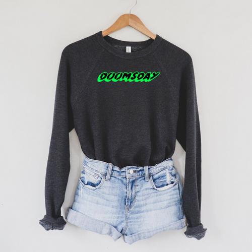 Doomsday Movie Ending Character Book Raglan Sleeve Sweatshirt - Bookorys AU