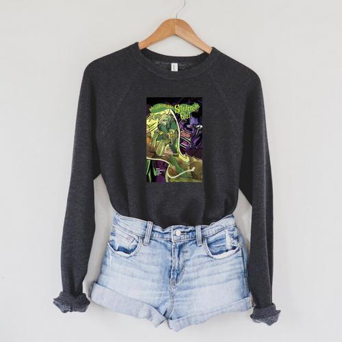 Marvel Comixology Squirrel-Girl And Kang Comic Book Cover Raglan Sleeve Sweatshirt - Bookorys DE